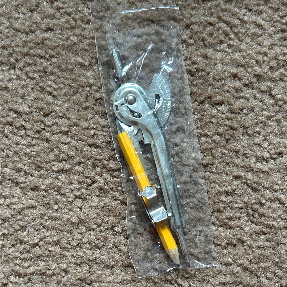 FREE WITH A PURCHASE - geometry compass